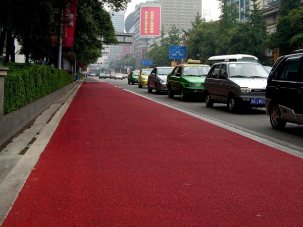彩色防滑路面